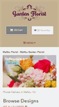Mobile Screenshot of malibugardenflorist.com